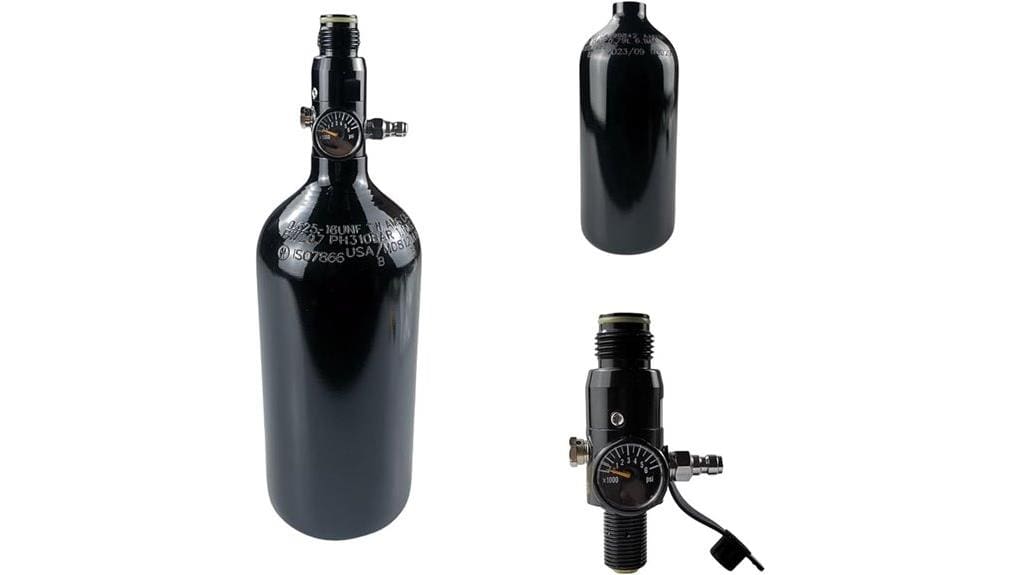 compact 48ci 3000psi paintball tank